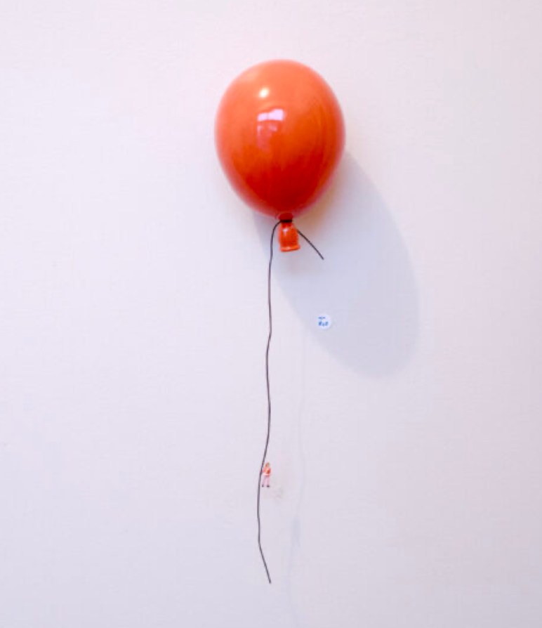 ORANGE LARGE BALLOON