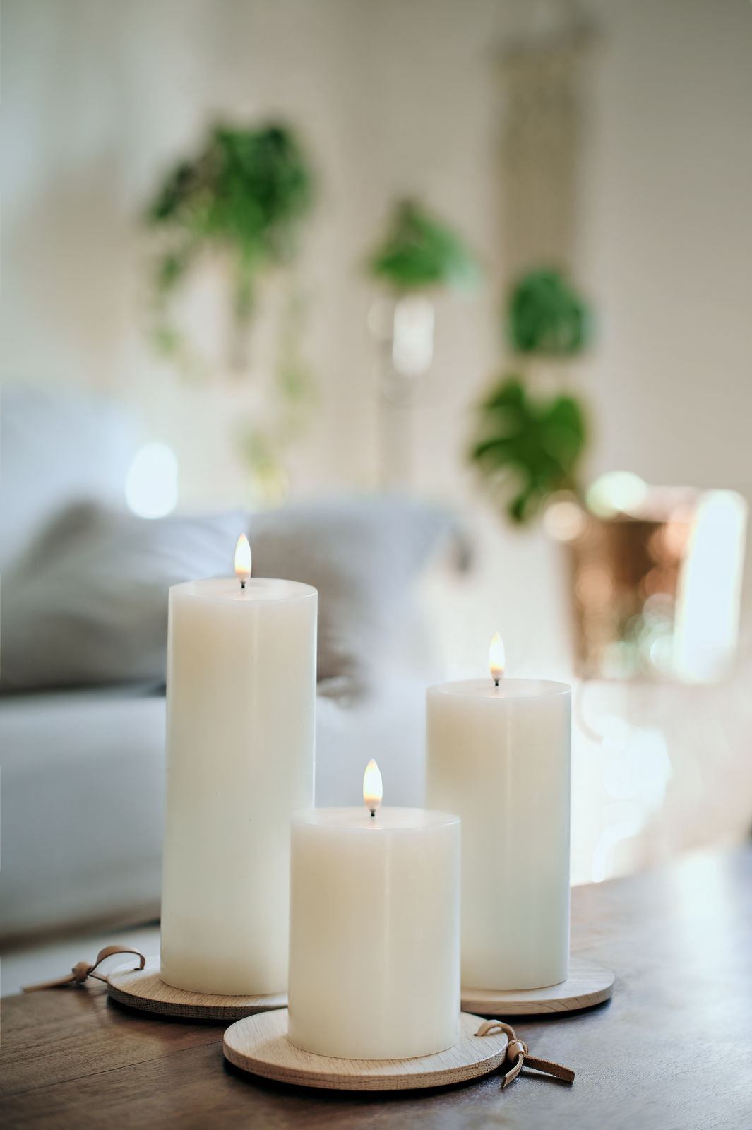 UYUNI LED PILLAR CANDLE