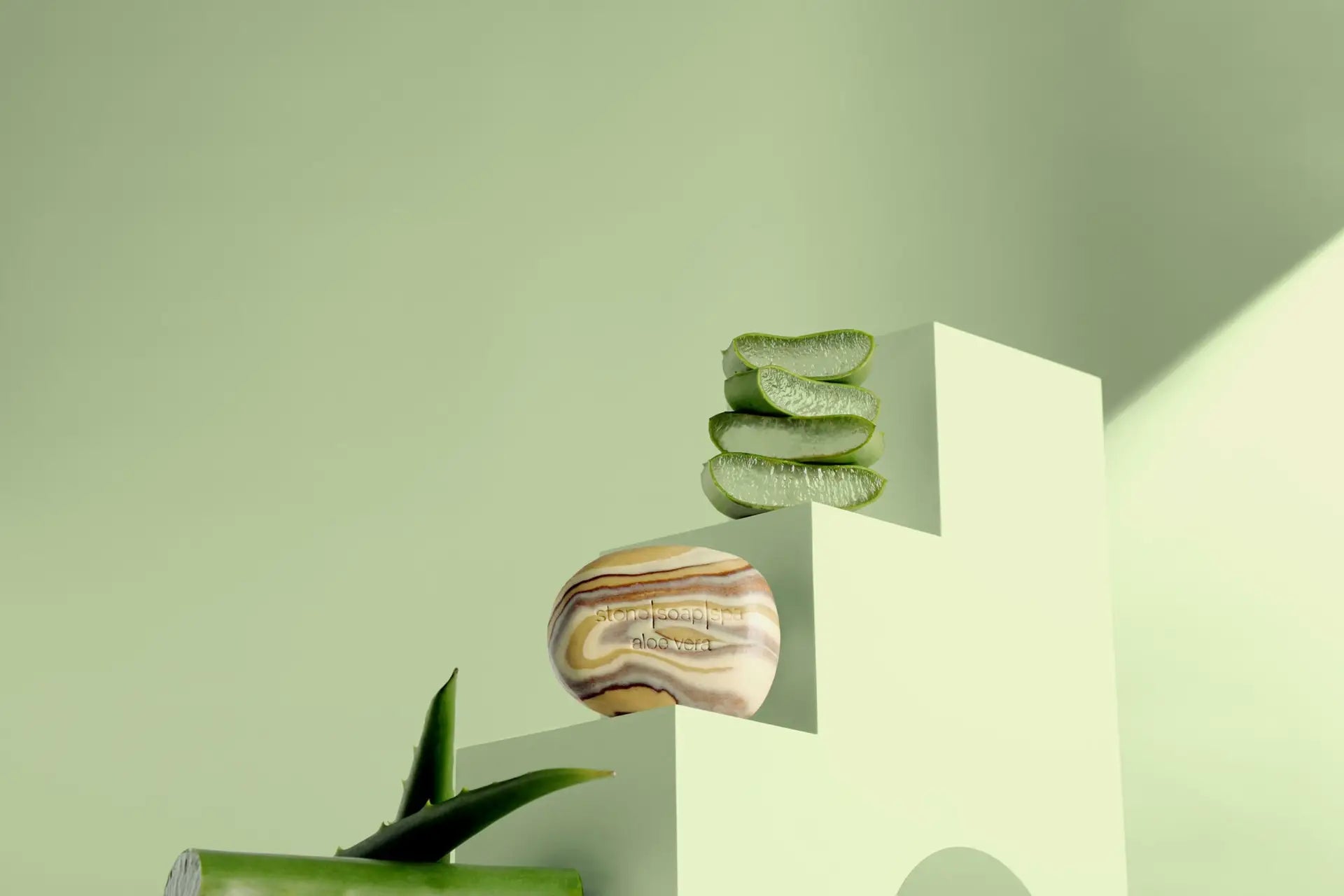 'STONE SOAP' | ALOE VERA-Moisturizing